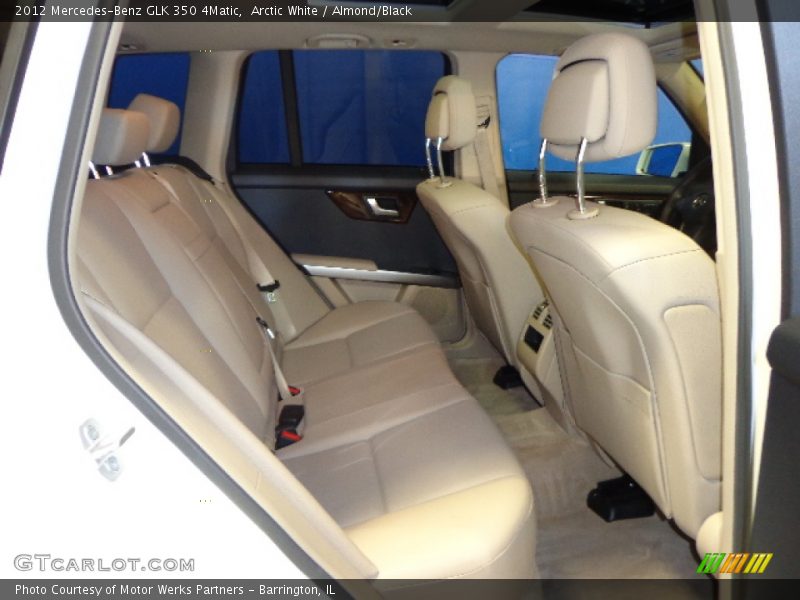 Arctic White / Almond/Black 2012 Mercedes-Benz GLK 350 4Matic