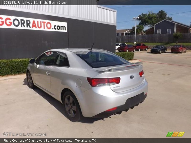 Bright Silver / Stone 2012 Kia Forte Koup EX