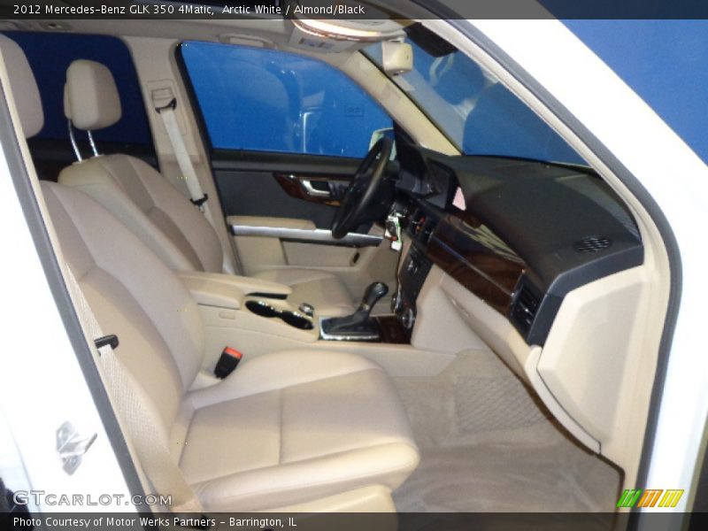 Arctic White / Almond/Black 2012 Mercedes-Benz GLK 350 4Matic