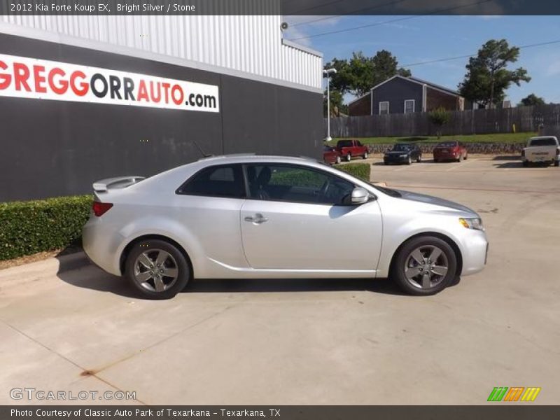 Bright Silver / Stone 2012 Kia Forte Koup EX