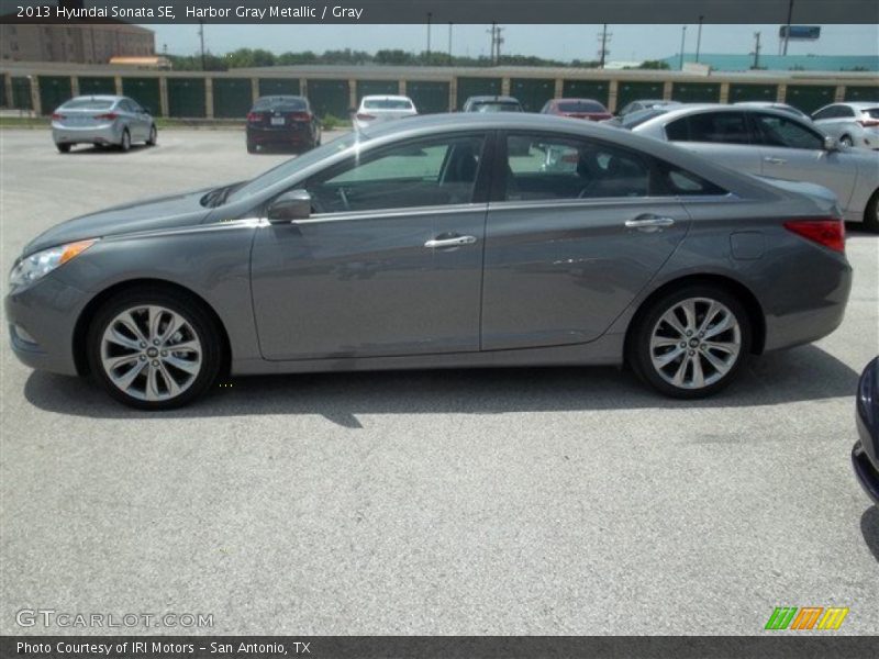 Harbor Gray Metallic / Gray 2013 Hyundai Sonata SE