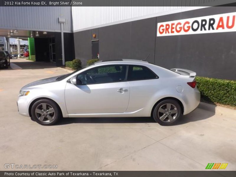 Bright Silver / Stone 2012 Kia Forte Koup EX