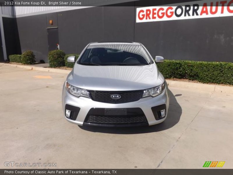 Bright Silver / Stone 2012 Kia Forte Koup EX