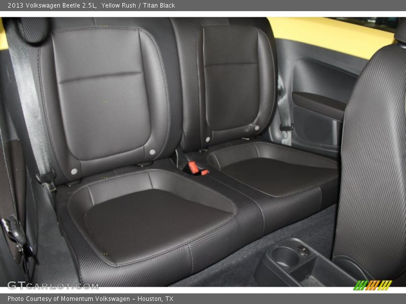 Yellow Rush / Titan Black 2013 Volkswagen Beetle 2.5L