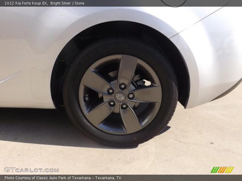 Bright Silver / Stone 2012 Kia Forte Koup EX