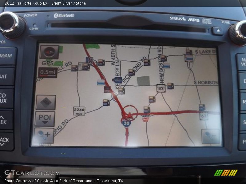 Bright Silver / Stone 2012 Kia Forte Koup EX