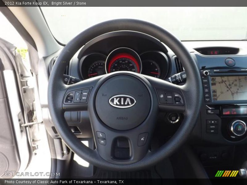 Bright Silver / Stone 2012 Kia Forte Koup EX