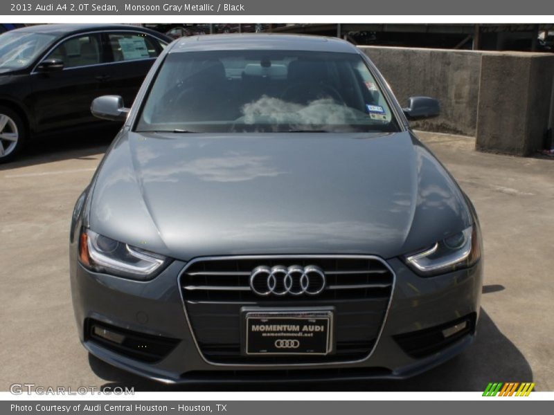 Monsoon Gray Metallic / Black 2013 Audi A4 2.0T Sedan