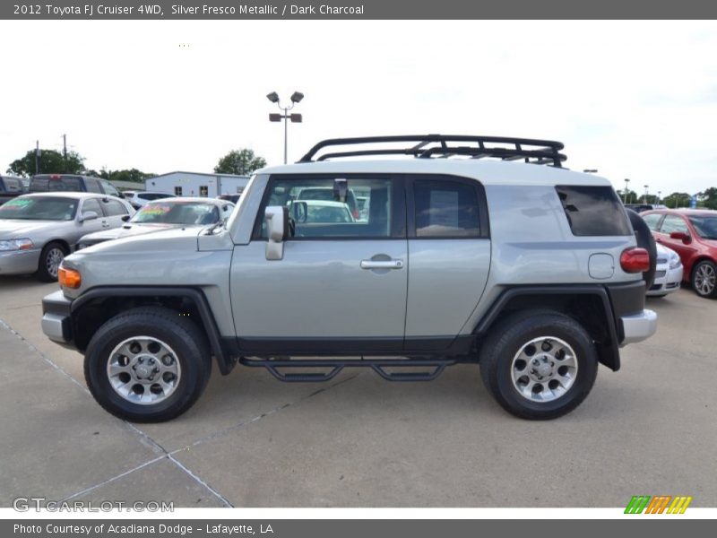 Silver Fresco Metallic / Dark Charcoal 2012 Toyota FJ Cruiser 4WD