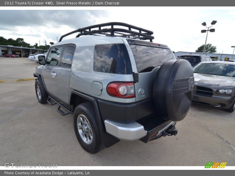 Silver Fresco Metallic / Dark Charcoal 2012 Toyota FJ Cruiser 4WD