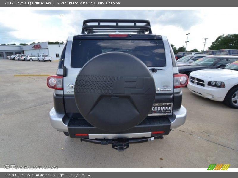 Silver Fresco Metallic / Dark Charcoal 2012 Toyota FJ Cruiser 4WD