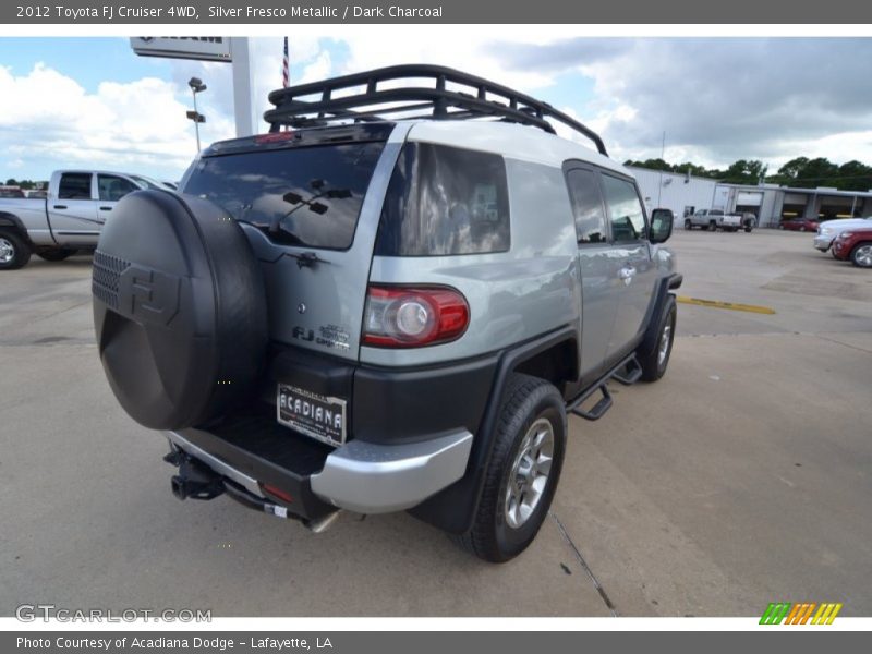 Silver Fresco Metallic / Dark Charcoal 2012 Toyota FJ Cruiser 4WD