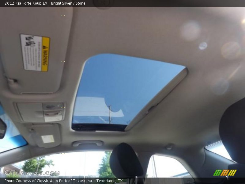 Bright Silver / Stone 2012 Kia Forte Koup EX