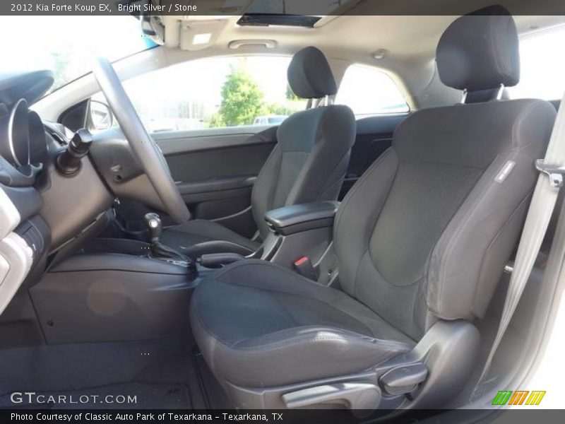 Bright Silver / Stone 2012 Kia Forte Koup EX