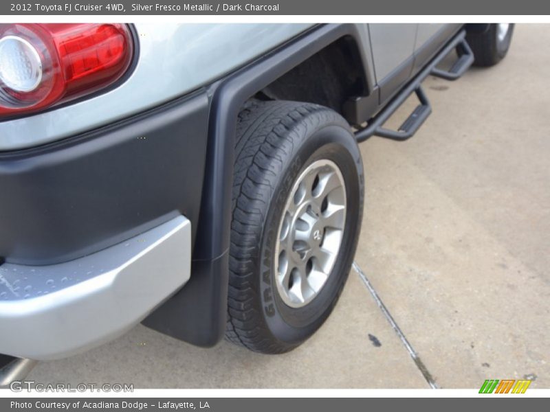 Silver Fresco Metallic / Dark Charcoal 2012 Toyota FJ Cruiser 4WD