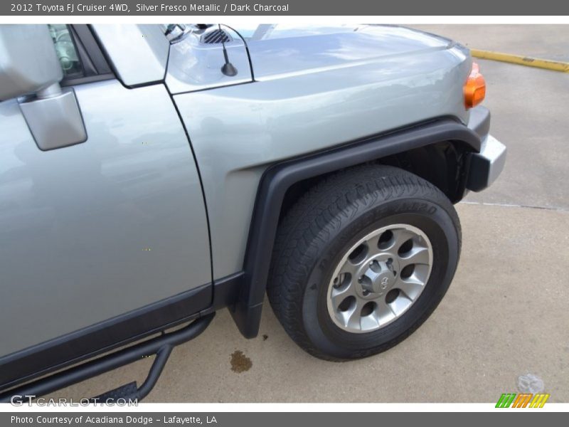 Silver Fresco Metallic / Dark Charcoal 2012 Toyota FJ Cruiser 4WD