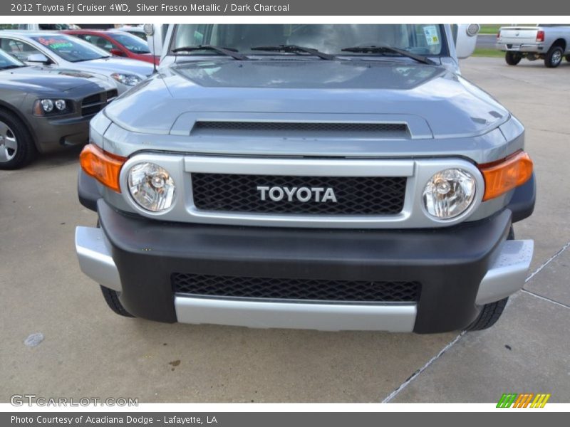 Silver Fresco Metallic / Dark Charcoal 2012 Toyota FJ Cruiser 4WD