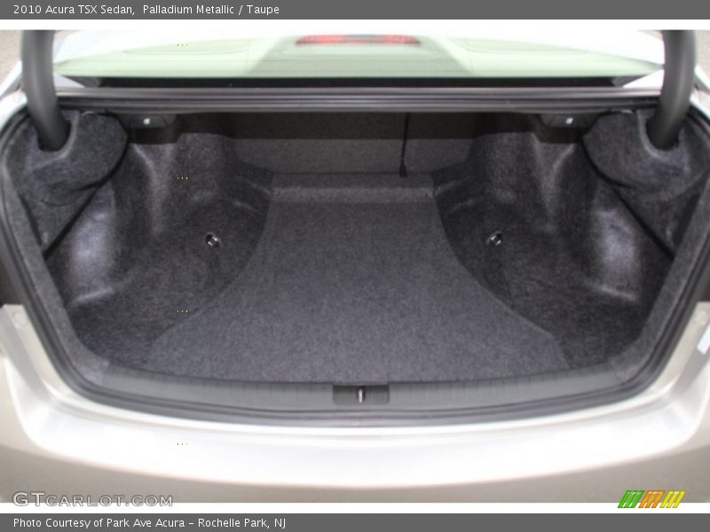 Palladium Metallic / Taupe 2010 Acura TSX Sedan