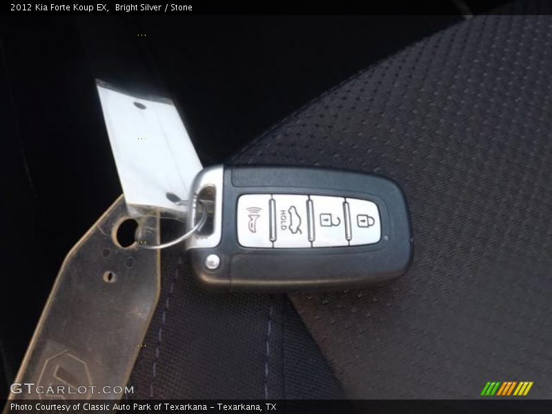 Bright Silver / Stone 2012 Kia Forte Koup EX