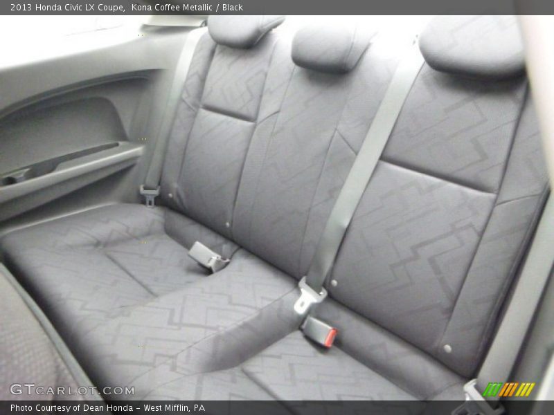 Kona Coffee Metallic / Black 2013 Honda Civic LX Coupe