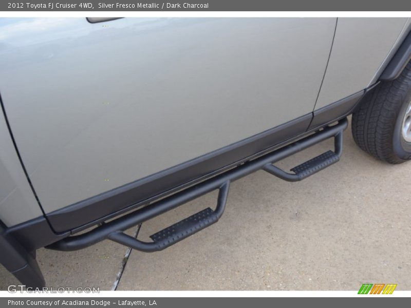 Silver Fresco Metallic / Dark Charcoal 2012 Toyota FJ Cruiser 4WD