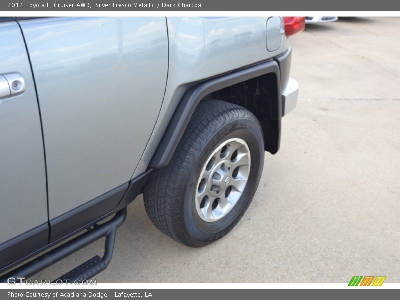 Silver Fresco Metallic / Dark Charcoal 2012 Toyota FJ Cruiser 4WD