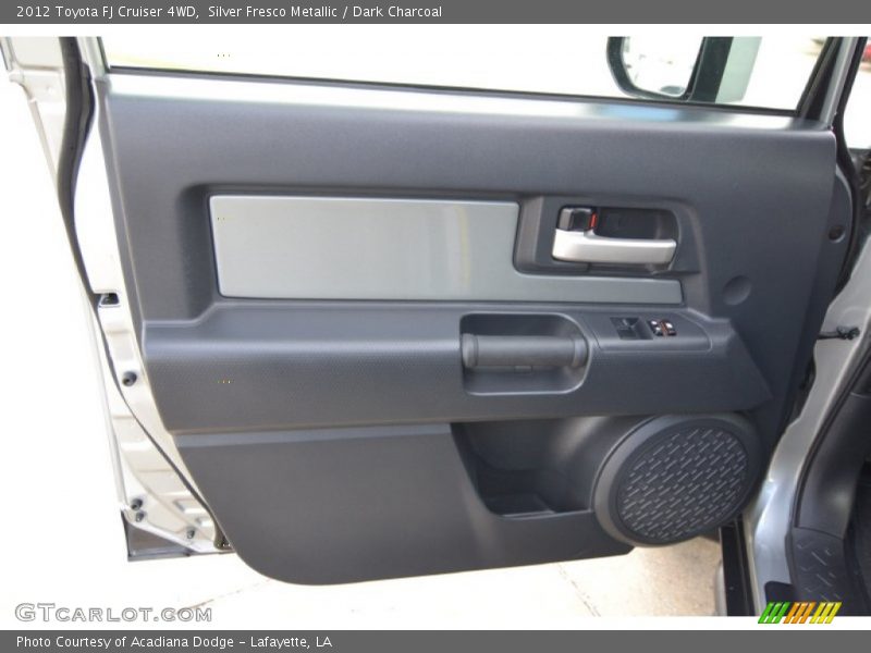 Silver Fresco Metallic / Dark Charcoal 2012 Toyota FJ Cruiser 4WD