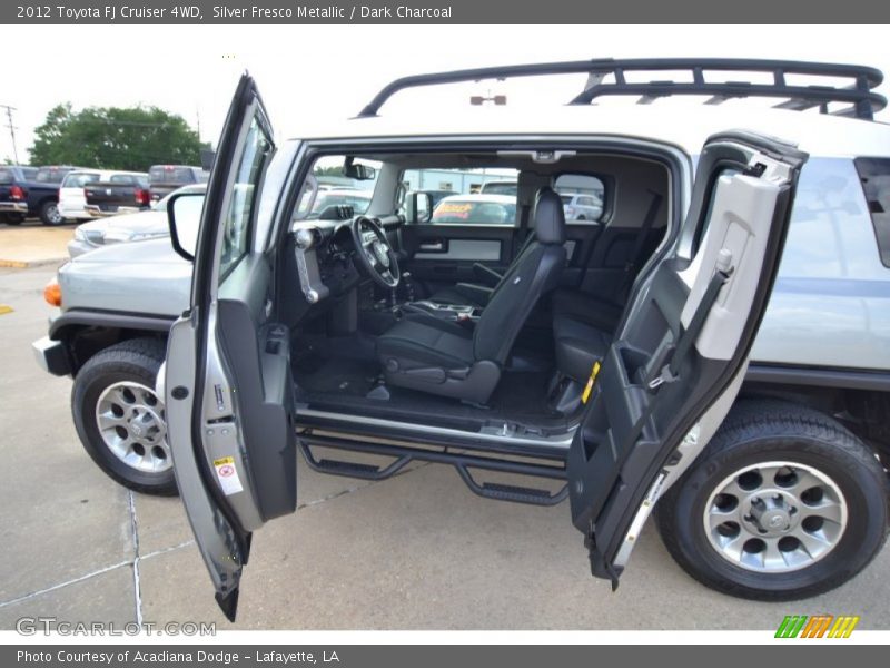 Silver Fresco Metallic / Dark Charcoal 2012 Toyota FJ Cruiser 4WD