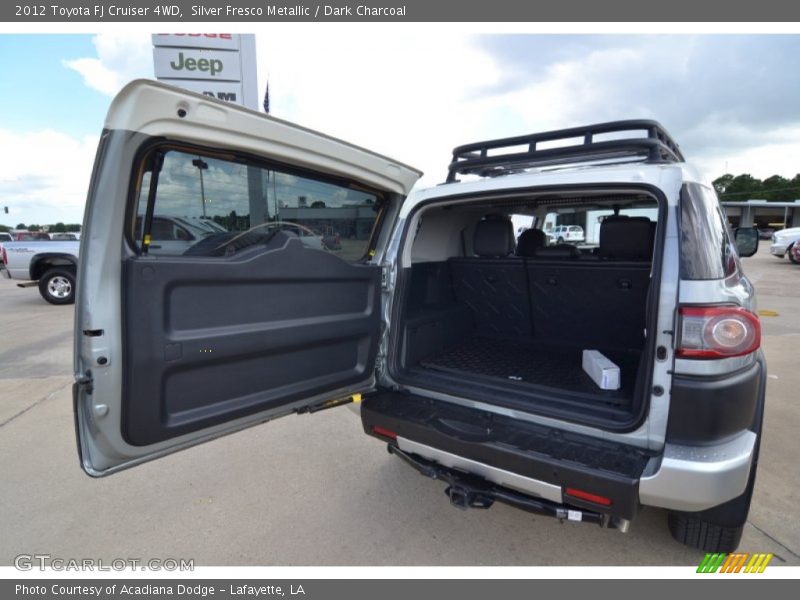 Silver Fresco Metallic / Dark Charcoal 2012 Toyota FJ Cruiser 4WD