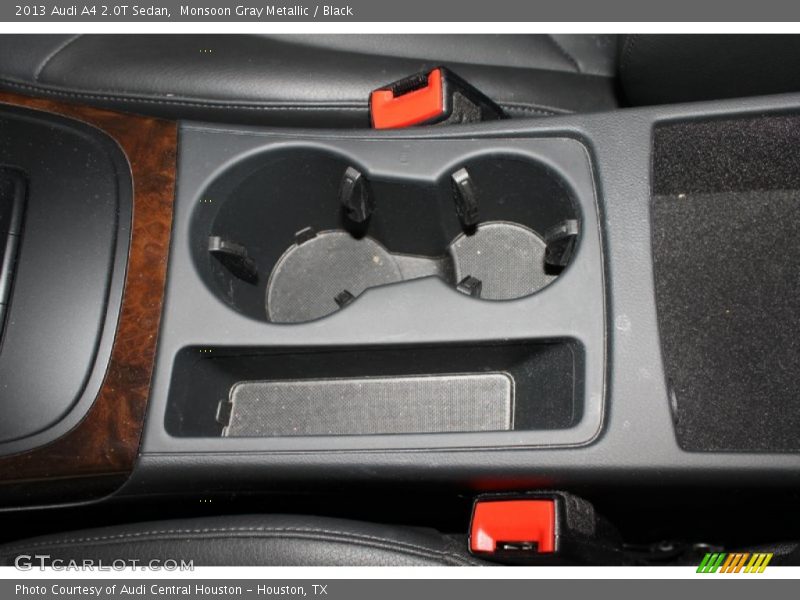 Monsoon Gray Metallic / Black 2013 Audi A4 2.0T Sedan