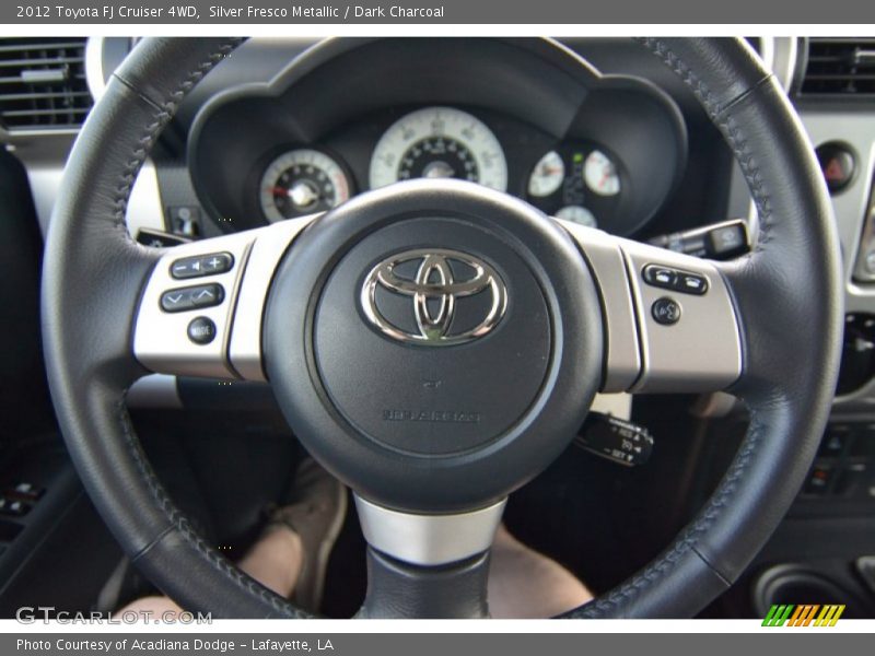 Silver Fresco Metallic / Dark Charcoal 2012 Toyota FJ Cruiser 4WD