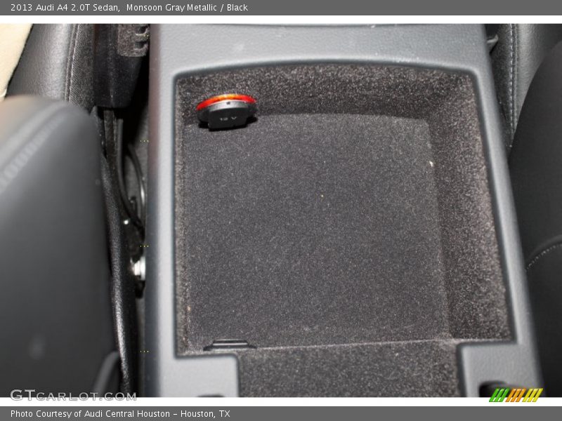 Monsoon Gray Metallic / Black 2013 Audi A4 2.0T Sedan