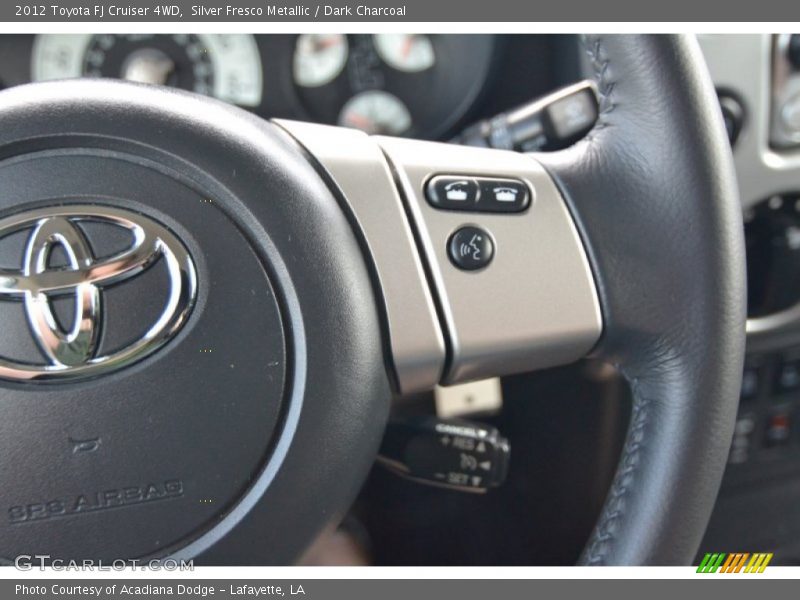 Silver Fresco Metallic / Dark Charcoal 2012 Toyota FJ Cruiser 4WD