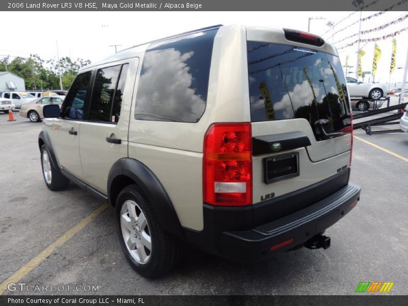 Maya Gold Metallic / Alpaca Beige 2006 Land Rover LR3 V8 HSE