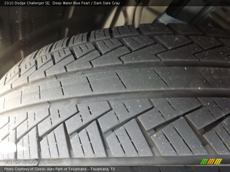 Deep Water Blue Pearl / Dark Slate Gray 2010 Dodge Challenger SE