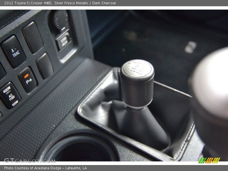 Silver Fresco Metallic / Dark Charcoal 2012 Toyota FJ Cruiser 4WD