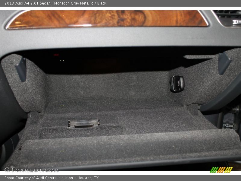 Monsoon Gray Metallic / Black 2013 Audi A4 2.0T Sedan
