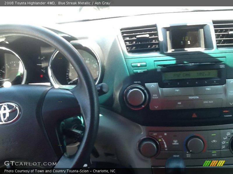 Blue Streak Metallic / Ash Gray 2008 Toyota Highlander 4WD
