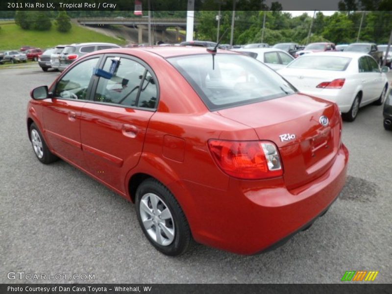  2011 Rio LX Tropical Red