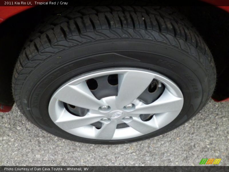 Tropical Red / Gray 2011 Kia Rio LX