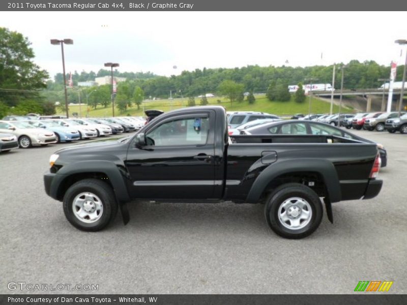 Black / Graphite Gray 2011 Toyota Tacoma Regular Cab 4x4