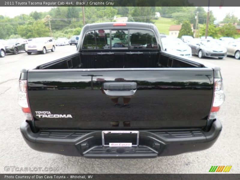 Black / Graphite Gray 2011 Toyota Tacoma Regular Cab 4x4