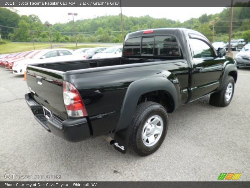 Black / Graphite Gray 2011 Toyota Tacoma Regular Cab 4x4