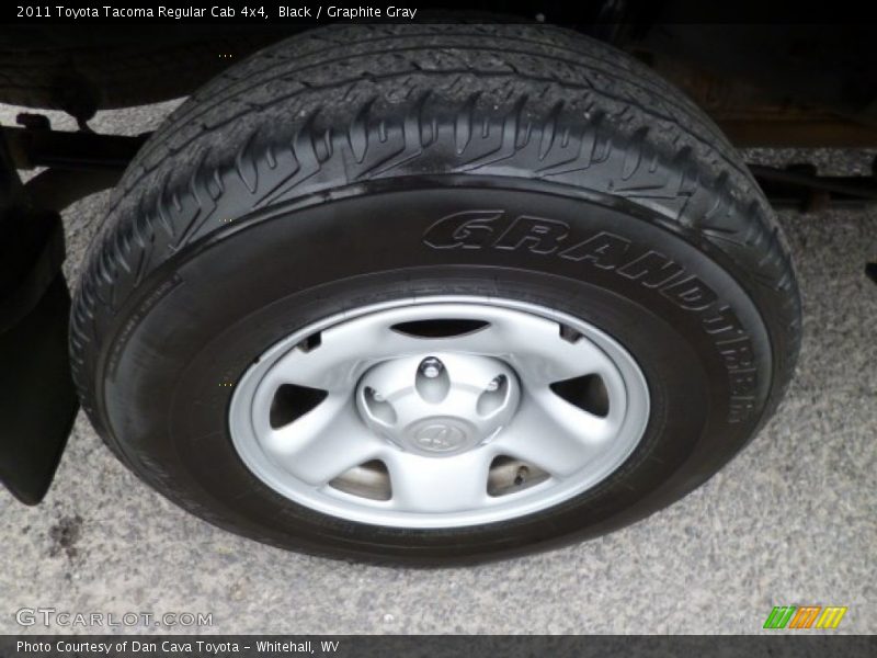 Black / Graphite Gray 2011 Toyota Tacoma Regular Cab 4x4