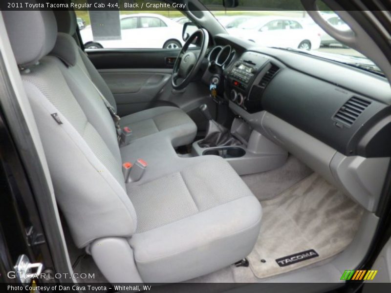 Black / Graphite Gray 2011 Toyota Tacoma Regular Cab 4x4