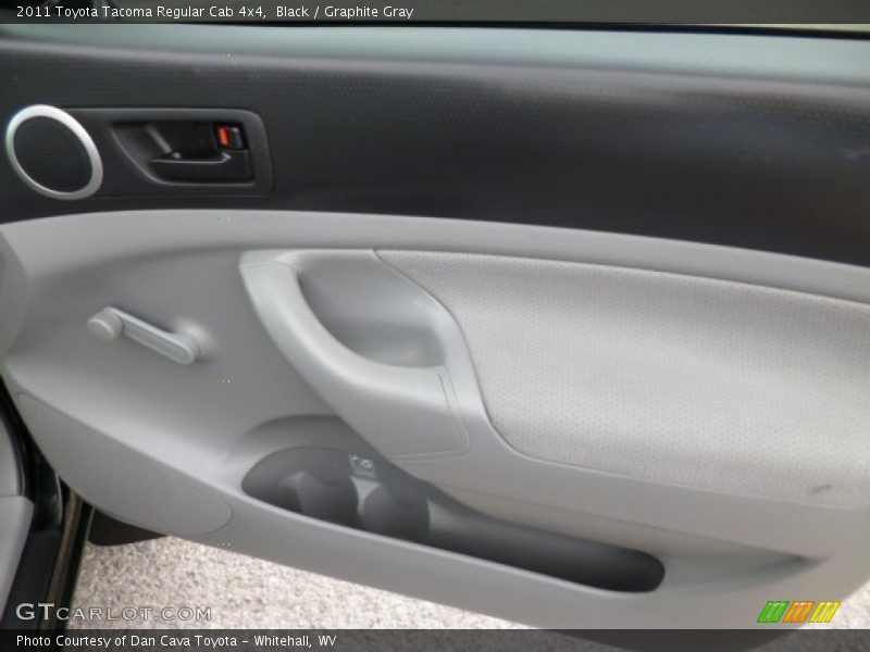 Black / Graphite Gray 2011 Toyota Tacoma Regular Cab 4x4