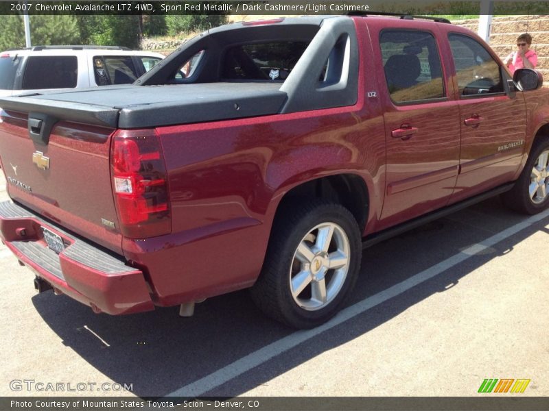 Sport Red Metallic / Dark Cashmere/Light Cashmere 2007 Chevrolet Avalanche LTZ 4WD