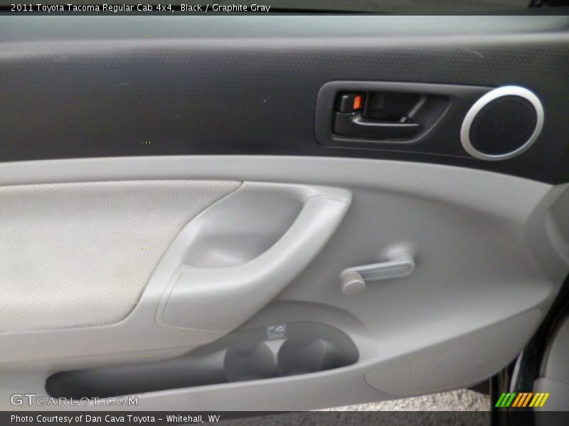 Black / Graphite Gray 2011 Toyota Tacoma Regular Cab 4x4