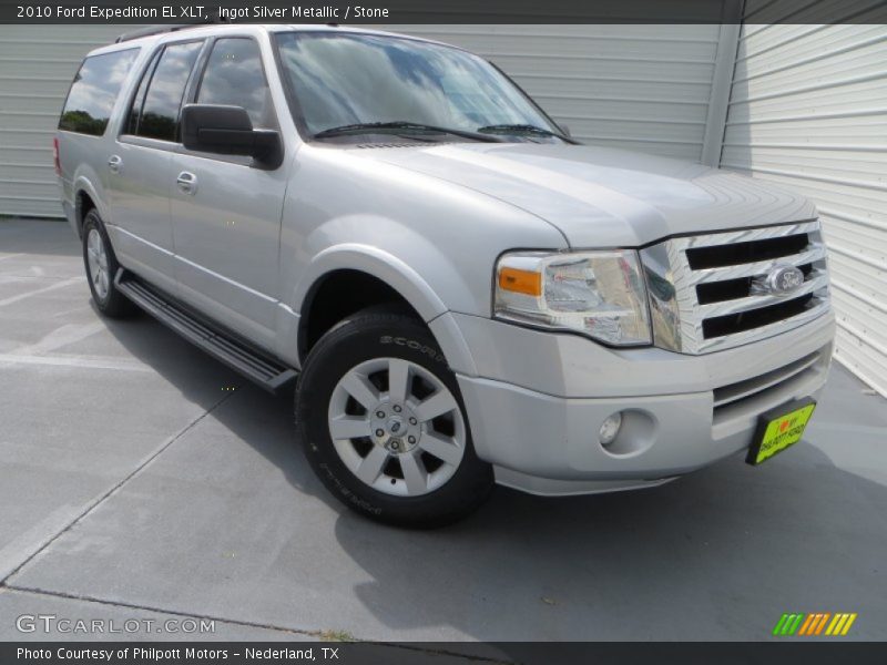 Ingot Silver Metallic / Stone 2010 Ford Expedition EL XLT