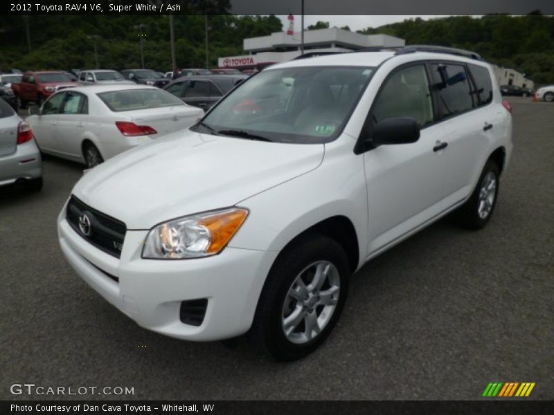 Super White / Ash 2012 Toyota RAV4 V6